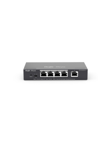 Ruijie Networks RG-ES205GC-P switch Gestionado L2 Gigabit Ethernet (10/100/1000) Energía sobre Ethernet (PoE)
