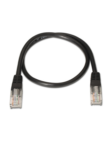 AISENS A135-0258 cable de red Negro 1 m Cat6 U/UTP (UTP)