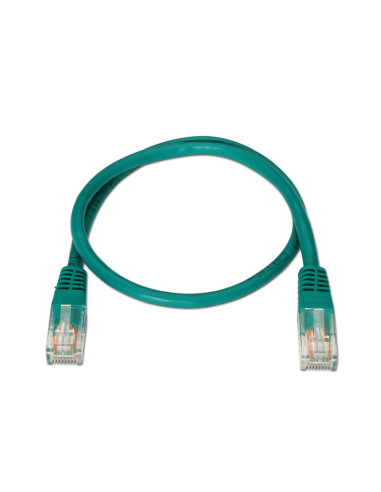 AISENS A135-0245 cable de red Verde 0,5 m Cat6 U/UTP (UTP)