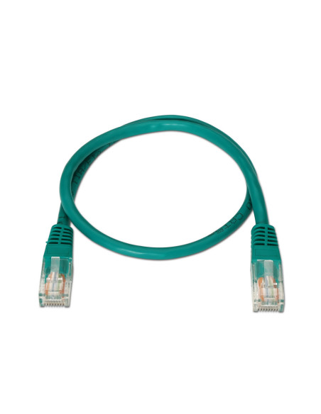 AISENS A135-0245 cable de red Verde 0,5 m Cat6 U/UTP (UTP)