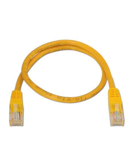AISENS A135-0253 cable de red Amarillo 0,5 m Cat6 U/UTP (UTP)