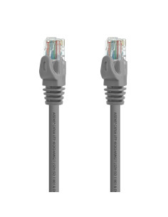 AISENS A145-0325 cable de red Gris 0,5 m Cat6a U/UTP (UTP) 2