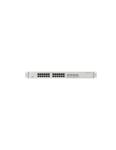 Ruijie Networks RG-NBS5200-24GT4XS-P switch Gestionado L3 Gigabit Ethernet (10/100/1000) Energía sobre Ethernet (PoE) Gris