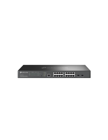TP-Link Omada SG3218XP-M2 switch Gestionado L2+ 2.5G Ethernet (100/1000/2500) Energía sobre Ethernet (PoE) 1U Negro