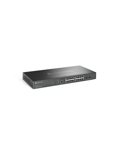 TP-Link Omada SG3218XP-M2 switch Gestionado L2+ 2.5G Ethernet (100/1000/2500) Energía sobre Ethernet (PoE) 1U Negro