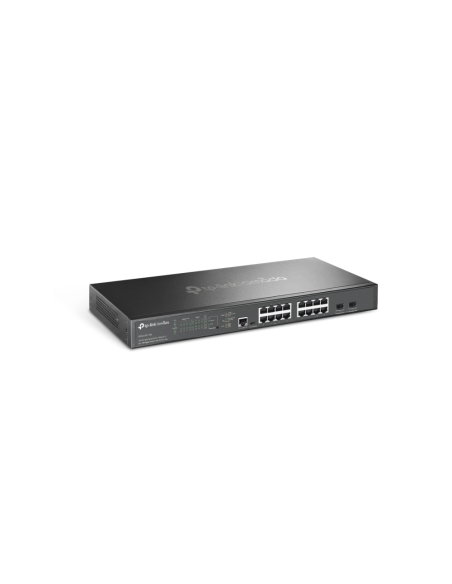 TP-Link Omada SG3218XP-M2 switch Gestionado L2+ 2.5G Ethernet (100/1000/2500) Energía sobre Ethernet (PoE) 1U Negro