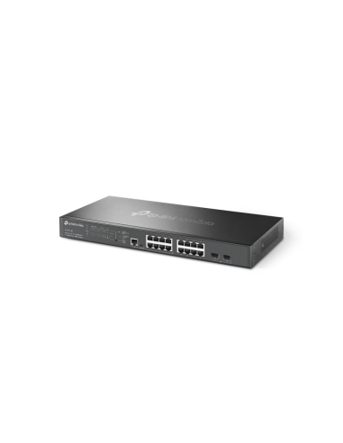 TP-Link Omada SG3218XP-M2 switch Gestionado L2+ 2.5G Ethernet (100/1000/2500) Energía sobre Ethernet (PoE) 1U Negro