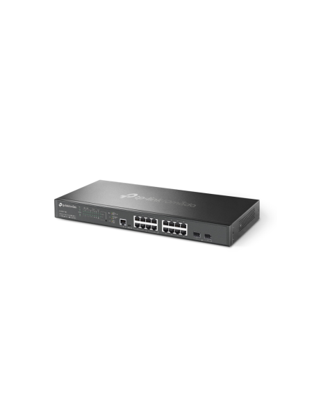 TP-Link Omada SG3218XP-M2 switch Gestionado L2+ 2.5G Ethernet (100/1000/2500) Energía sobre Ethernet (PoE) 1U Negro