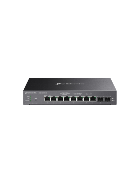 TP-Link Omada SG2210XMP-M2 switch Gestionado L2/L2+ 2.5G Ethernet (100/1000/2500) Energía sobre Ethernet (PoE) Montaje en pared/