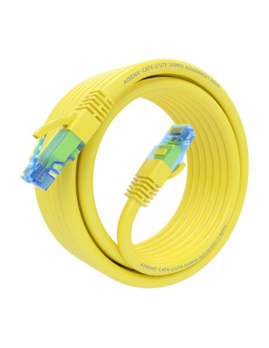 AISENS A135-0838 cable de red Amarillo 5 m Cat6 U/UTP (UTP)