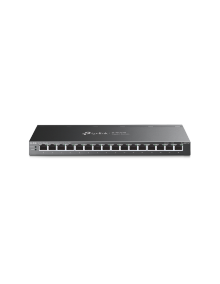 TP-Link TL-SG116P switch No administrado Gigabit Ethernet (10/100/1000) Energía sobre Ethernet (PoE) Negro