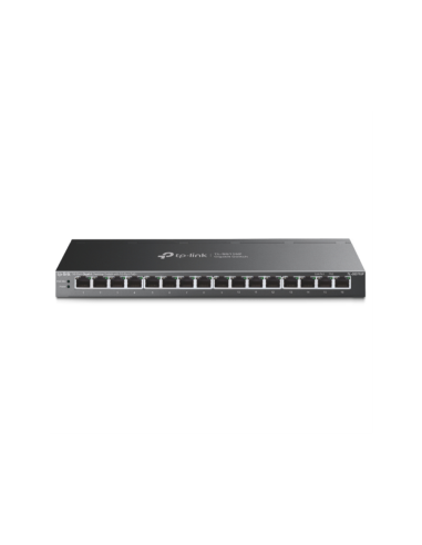 TP-Link TL-SG116P switch No administrado Gigabit Ethernet (10/100/1000) Energía sobre Ethernet (PoE) Negro