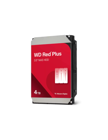 Western Digital Red Plus WD40EFZZ disco duro interno 4 TB 5400 RPM 128 MB 3.5" Serial ATA III