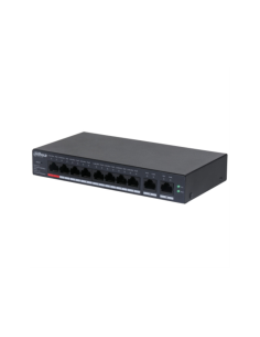 Dahua Technology DH-CS4010-8GT-110 switch Gestionado L2 Gigabit Ethernet (10/100/1000) Energía sobre Ethernet (PoE) Negro 2