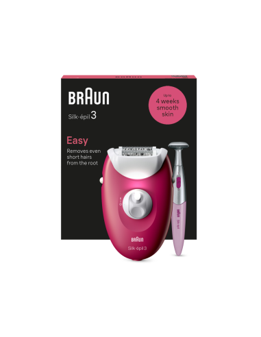 Braun Silk-épil 3 3-202 20 pinzas Fruta del bosque