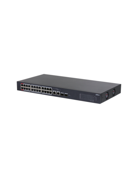 Dahua Technology DH-CS4226-24ET-240 switch Gestionado L2 Gigabit Ethernet (10/100/1000) Energía sobre Ethernet (PoE) Negro