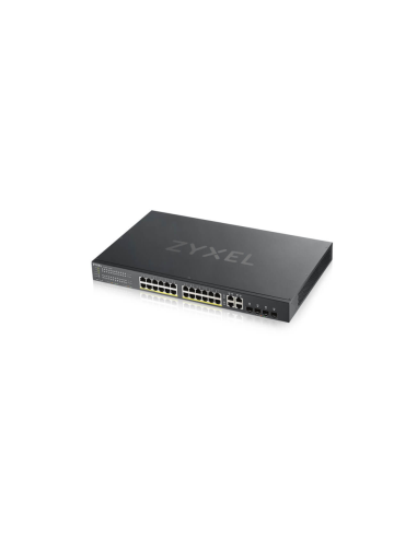 Zyxel GS1920-24HPV2 Gestionado Gigabit Ethernet (10/100/1000) Energía sobre Ethernet (PoE) Negro