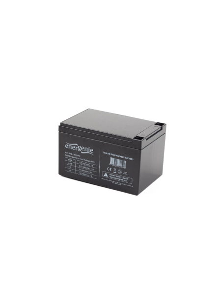Gembird BAT-12V12AH batería para sistema ups Sealed Lead Acid (VRLA) 12 V 12 Ah