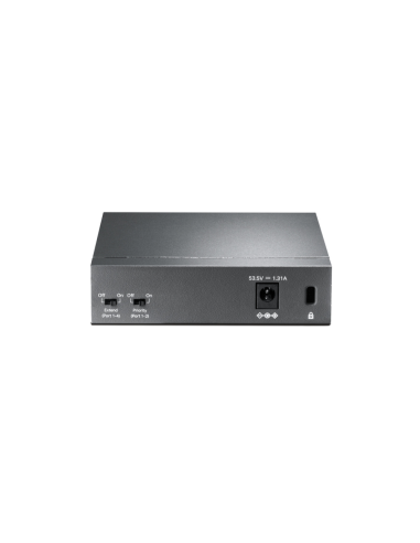 TP-Link TL-SF1005P No administrado Fast Ethernet (10/100) Energía sobre Ethernet (PoE) Negro