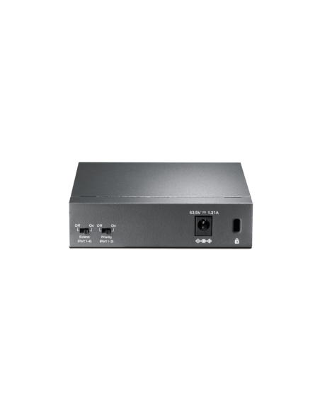 TP-Link TL-SF1005P No administrado Fast Ethernet (10/100) Energía sobre Ethernet (PoE) Negro