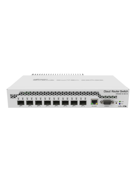 Mikrotik CRS309-1G-8S+ Gestionado Gigabit Ethernet (10/100/1000) Energía sobre Ethernet (PoE) Blanco