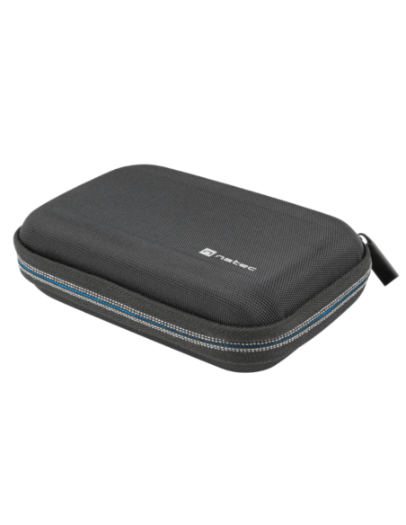 NATEC NET-2053 funda para disco duro externo Maleta Poliéster Negro
