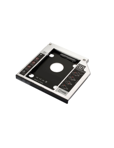 Ewent EW7003 funda para disco duro externo Acrilonitrilo butadieno estireno (ABS), Aluminio Negro, Blanco