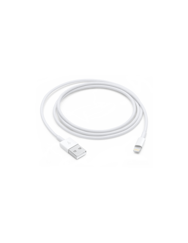 Apple MXLY2ZM/A cable de conector Lightning 1 m Blanco