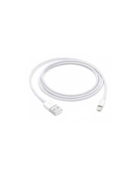 Apple MXLY2ZM/A cable de conector Lightning 1 m Blanco