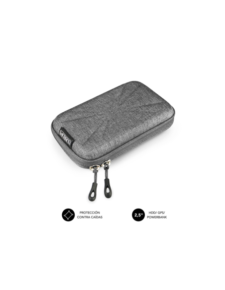 SUBBLIM Funda Disco Duro HDD Business Case 2,5" Grey