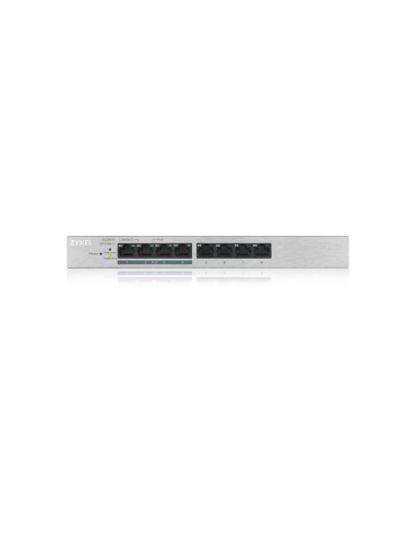 Zyxel GS1200-8HP v2 Gestionado Gigabit Ethernet (10/100/1000) Energía sobre Ethernet (PoE) Gris