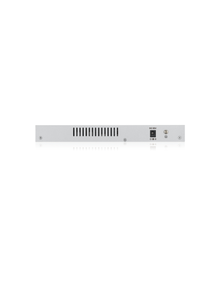 Zyxel GS1200-8HP v2 Gestionado Gigabit Ethernet (10/100/1000) Energía sobre Ethernet (PoE) Gris