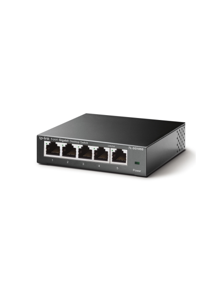 TP-Link TL-SG105S No administrado Gigabit Ethernet (10/100/1000) Negro