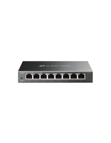 TP-Link Omada TL-SG108S switch No administrado Gigabit Ethernet (10/100/1000) Negro