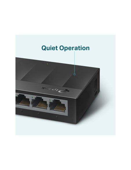 TP-Link LS1005G switch No administrado Gigabit Ethernet (10/100/1000) Negro