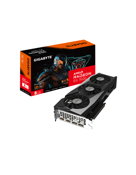 GIGABYTE GAMING Radeon RX 7600 OC 8G AMD 8 GB GDDR6