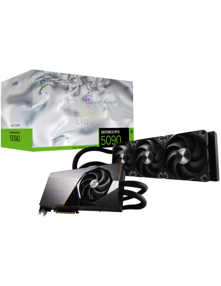 MSI SUPRIM GEFORCE RTX 5090 32G LIQUID SOC tarjeta gráfica NVIDIA 32 GB GDDR7
