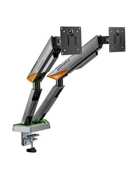 AISENS DT38TSRRGB-349 soporte para monitor 96,5 cm (38") Escritorio Negro, Blanco