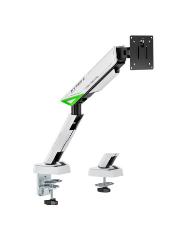 AISENS DT49TSR-343 soporte para monitor 124,5 cm (49") Escritorio Negro, Blanco