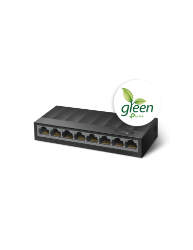 TP-Link LS1008G switch No administrado Gigabit Ethernet (10/100/1000) Negro