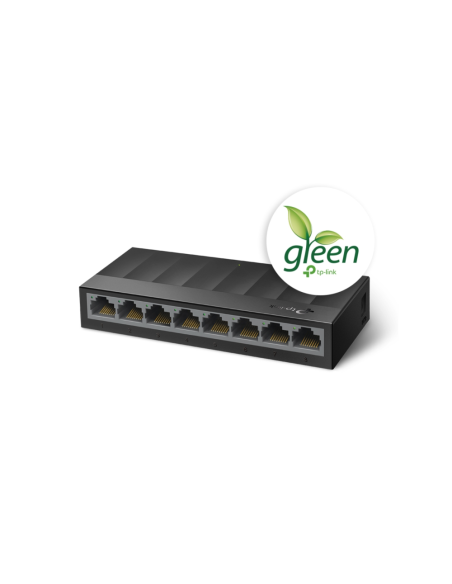 TP-Link LS1008G switch No administrado Gigabit Ethernet (10/100/1000) Negro
