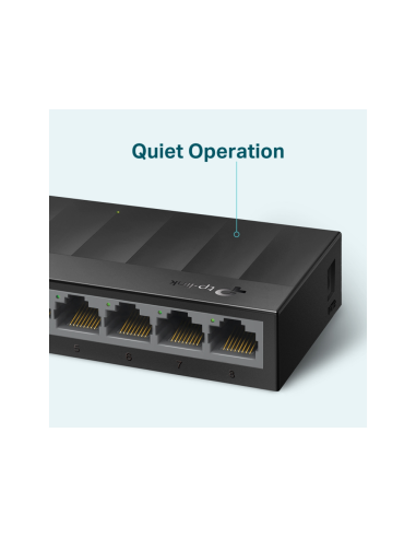 TP-Link LS1008G switch No administrado Gigabit Ethernet (10/100/1000) Negro