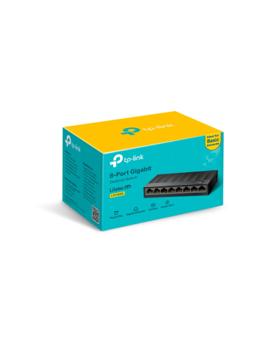 TP-Link LS1008G switch No administrado Gigabit Ethernet (10/100/1000) Negro