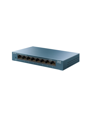 TP-Link LS108G No administrado Gigabit Ethernet (10/100/1000) Azul