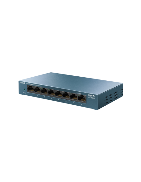 TP-Link LS108G No administrado Gigabit Ethernet (10/100/1000) Azul
