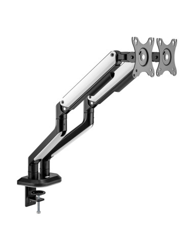 AISENS DT32TSR-297 soporte para monitor 81,3 cm (32") Escritorio Negro, Blanco