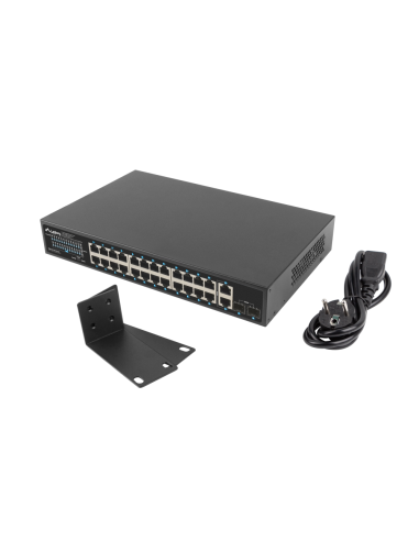 Lanberg RSGE-24P-2GE-2S-250 switch No administrado