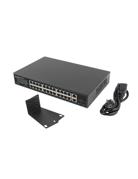 Lanberg RSGE-24P-2GE-2S-250 switch No administrado