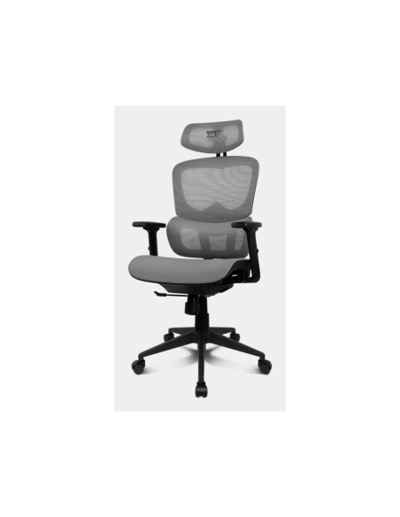 DRIFT DRAIR200BG silla para videojuegos Silla para videojuegos de PC Asiento de malla Gris