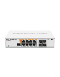 Mikrotik CRS112-8P-4S-IN switch Gigabit Ethernet (10/100/1000) Energía sobre Ethernet (PoE) Blanco